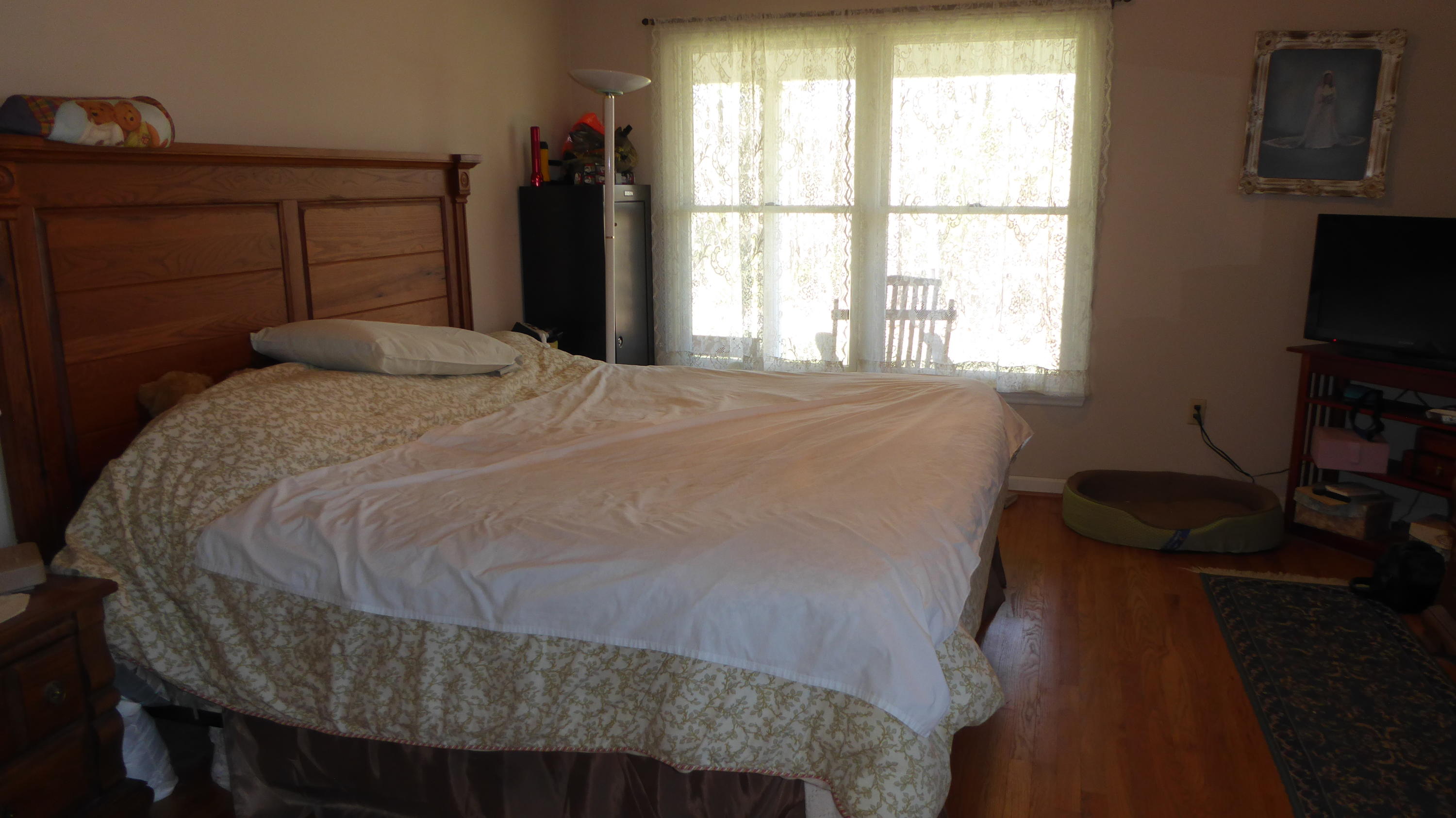 952 Rock Ridge Road Callaway, VA 24067 - Photo 31 of 46 a bedroom with a bed and a window