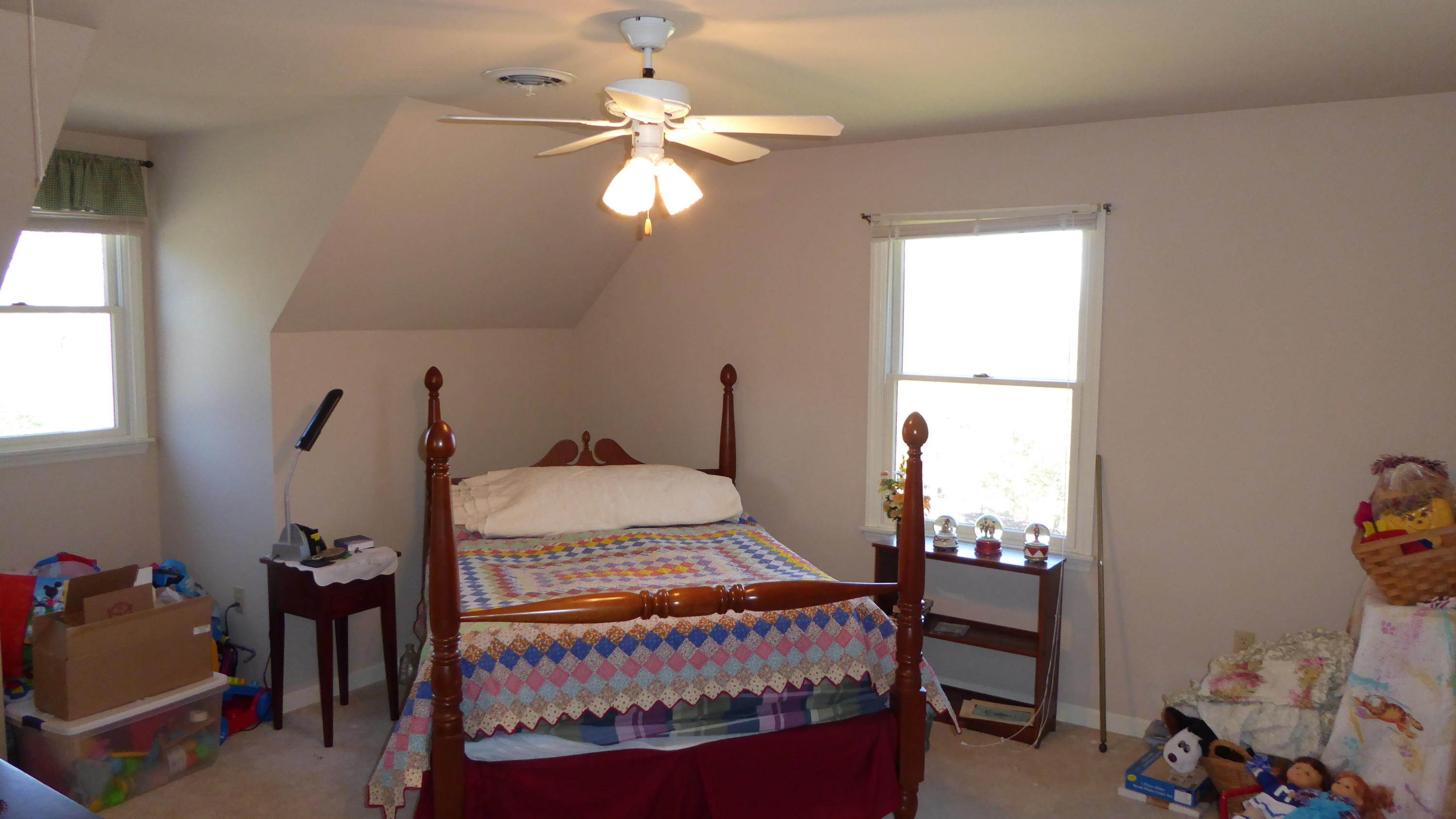 952 Rock Ridge Road Callaway, VA 24067 - Photo 33 of 46 a bedroom with a bed and a window