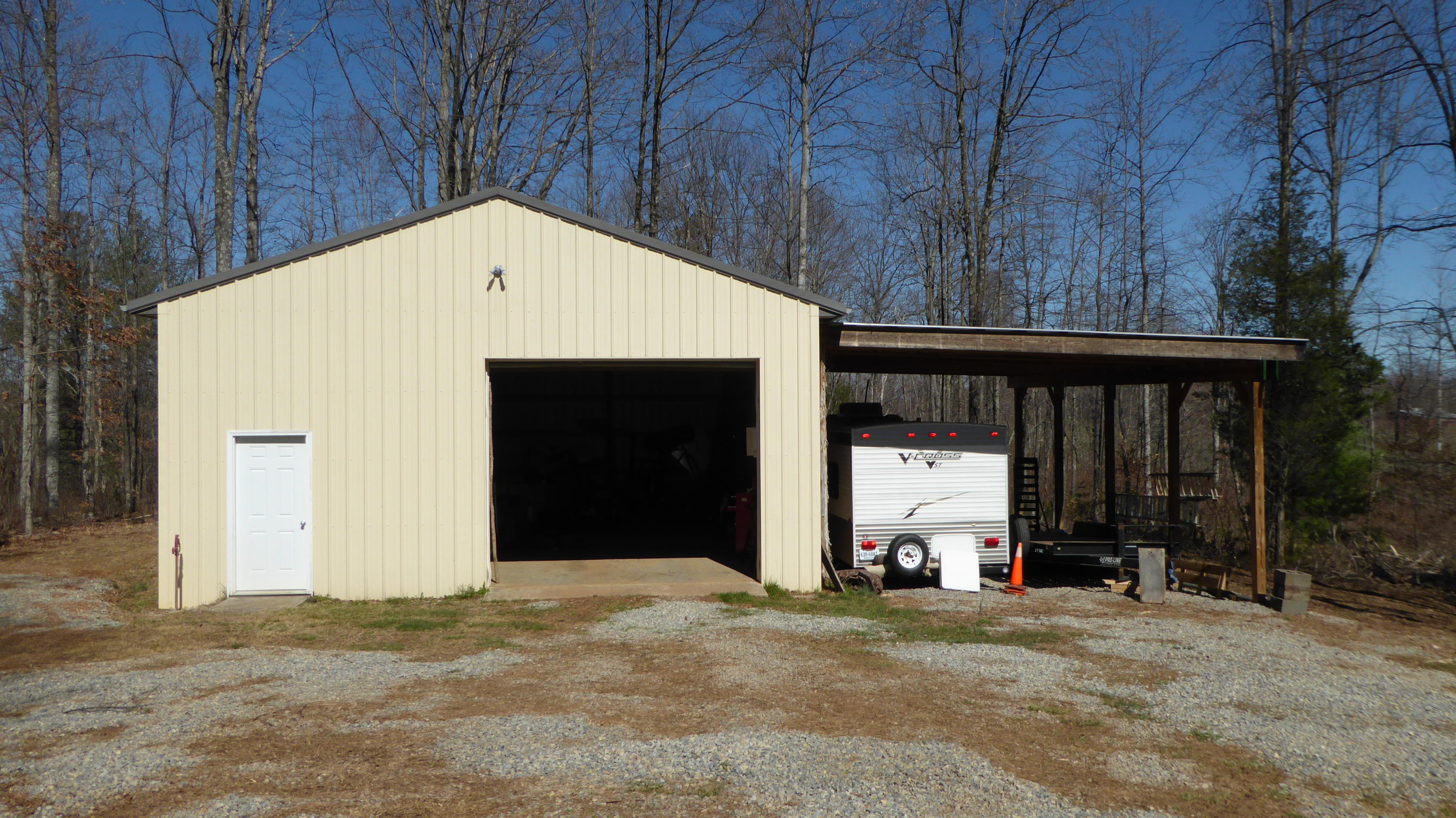 952 Rock Ridge Road Callaway, VA 24067 - Photo 40 of 46 a view of a house with a garage