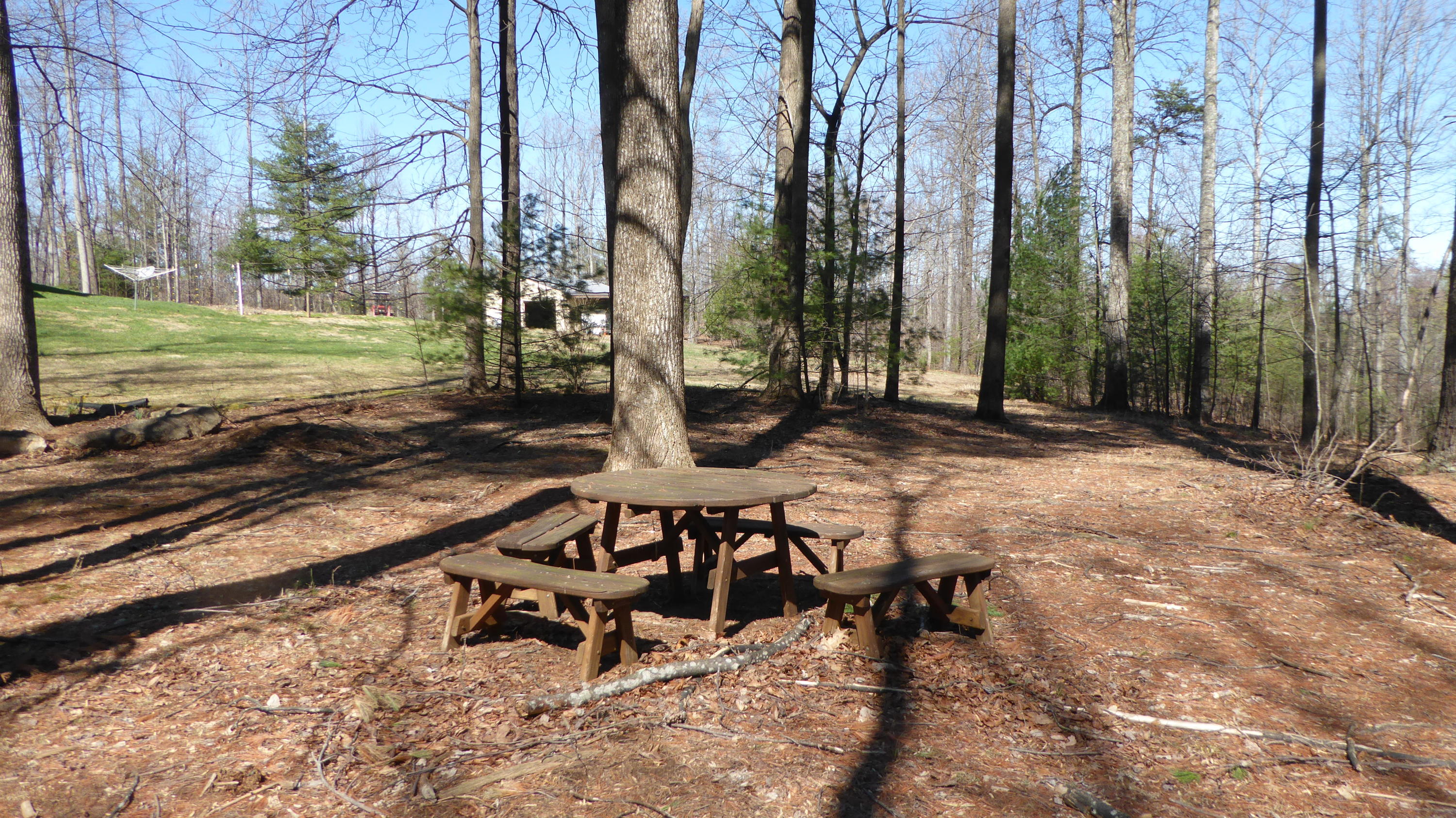 952 Rock Ridge Road Callaway, VA 24067 - Photo 42 of 46 a view of a table and chairs in the patio