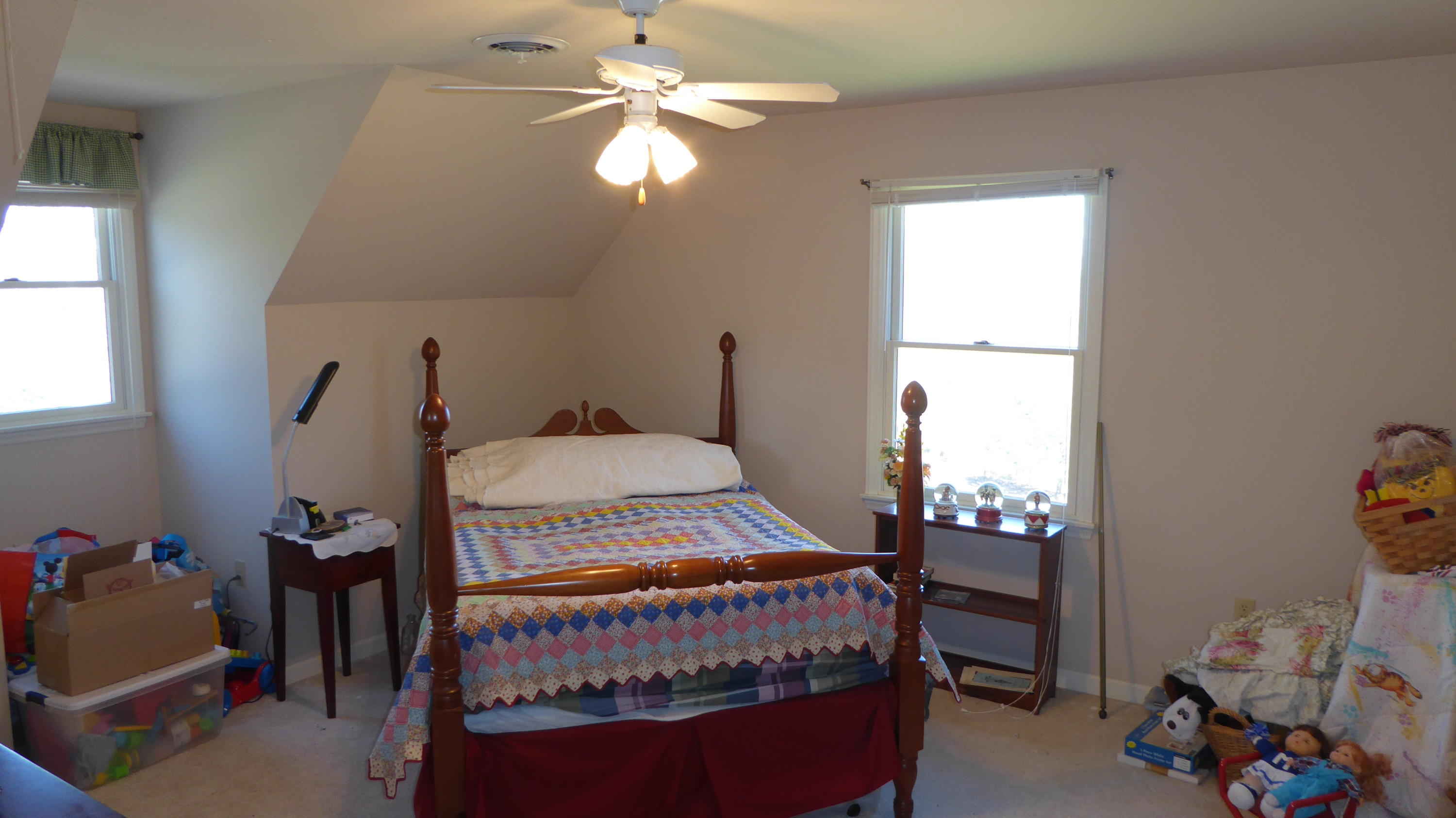 952 Rock Ridge Road Callaway, VA 24067 - Photo 10 of 46 a bedroom with a bed and a window