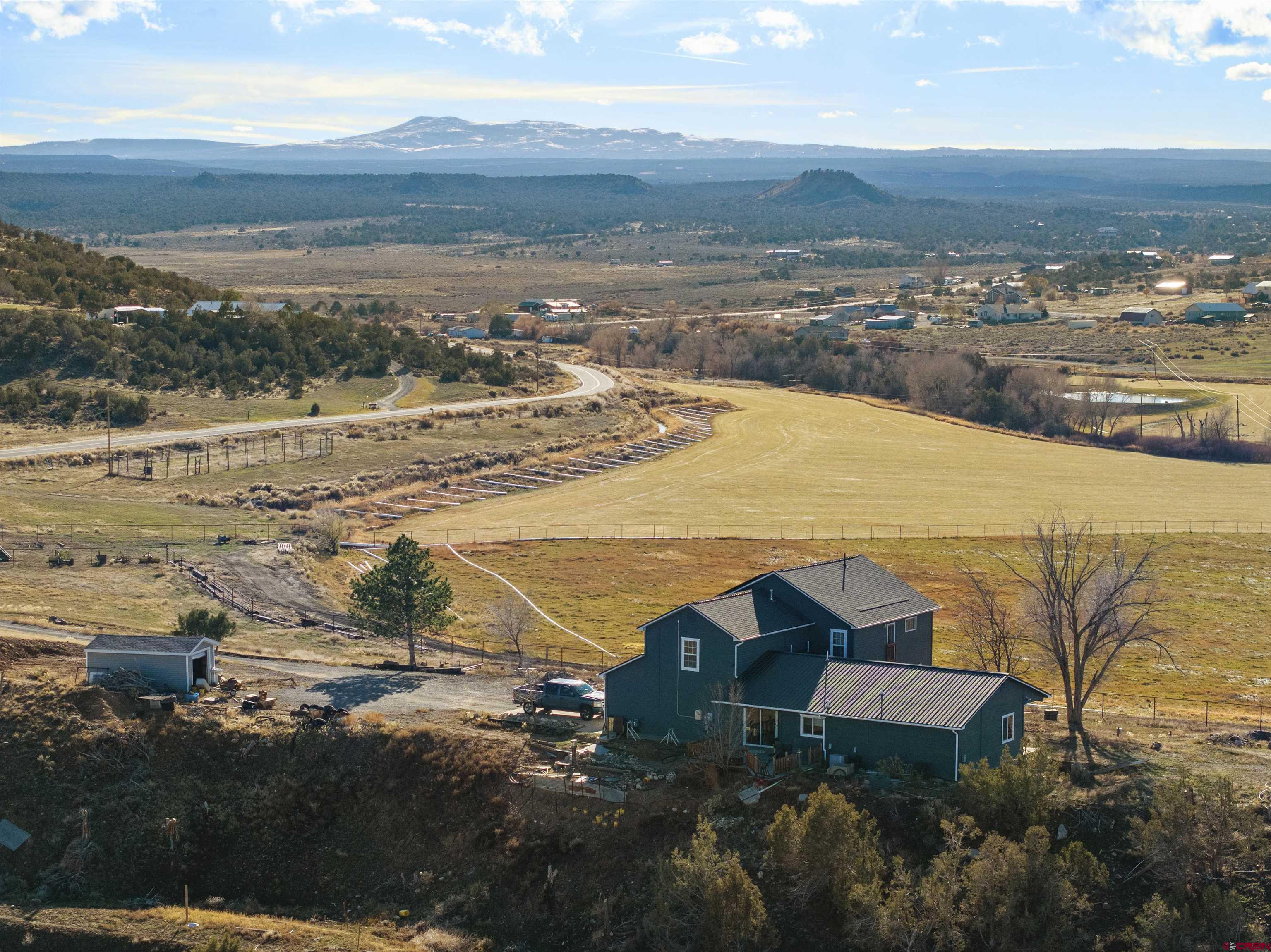 21835 Government Springs Road Montrose, CO 81403 - Photo 5 of 7 an aerial view of residential building and ocean