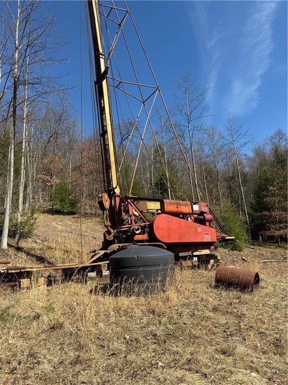 0 Boat Launch Road Dayton, PA 16222 - Photo 10 of 44 a view of a backyard with table and chairs with an umbrella