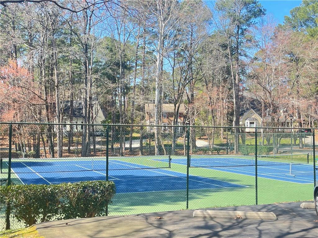 4536 Hamptonshire Drive Raleigh, NC 27613 - Photo 17 of 19 Community Tennis Court