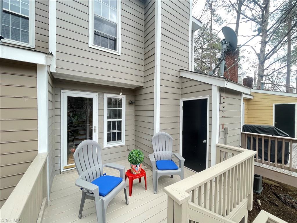 4536 Hamptonshire Drive Raleigh, NC 27613 - Photo 3 of 19 Secluded Back Deck Retreat