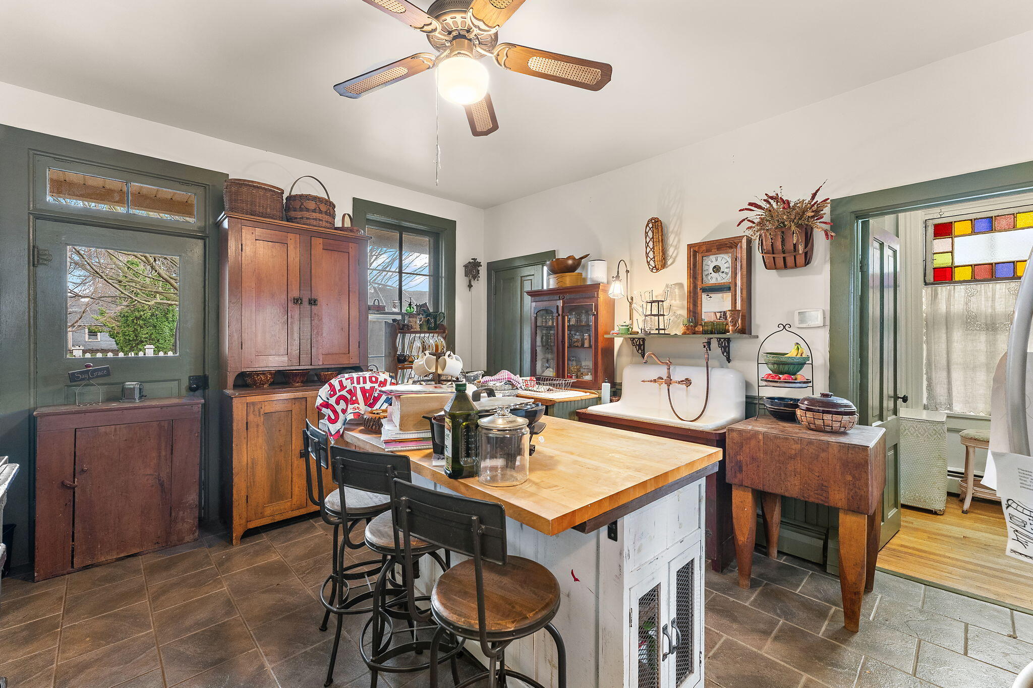 513 3rd Street La Porte, IN 46350 - Photo 11 of 27 a view of a dining room with furniture and a chandelier