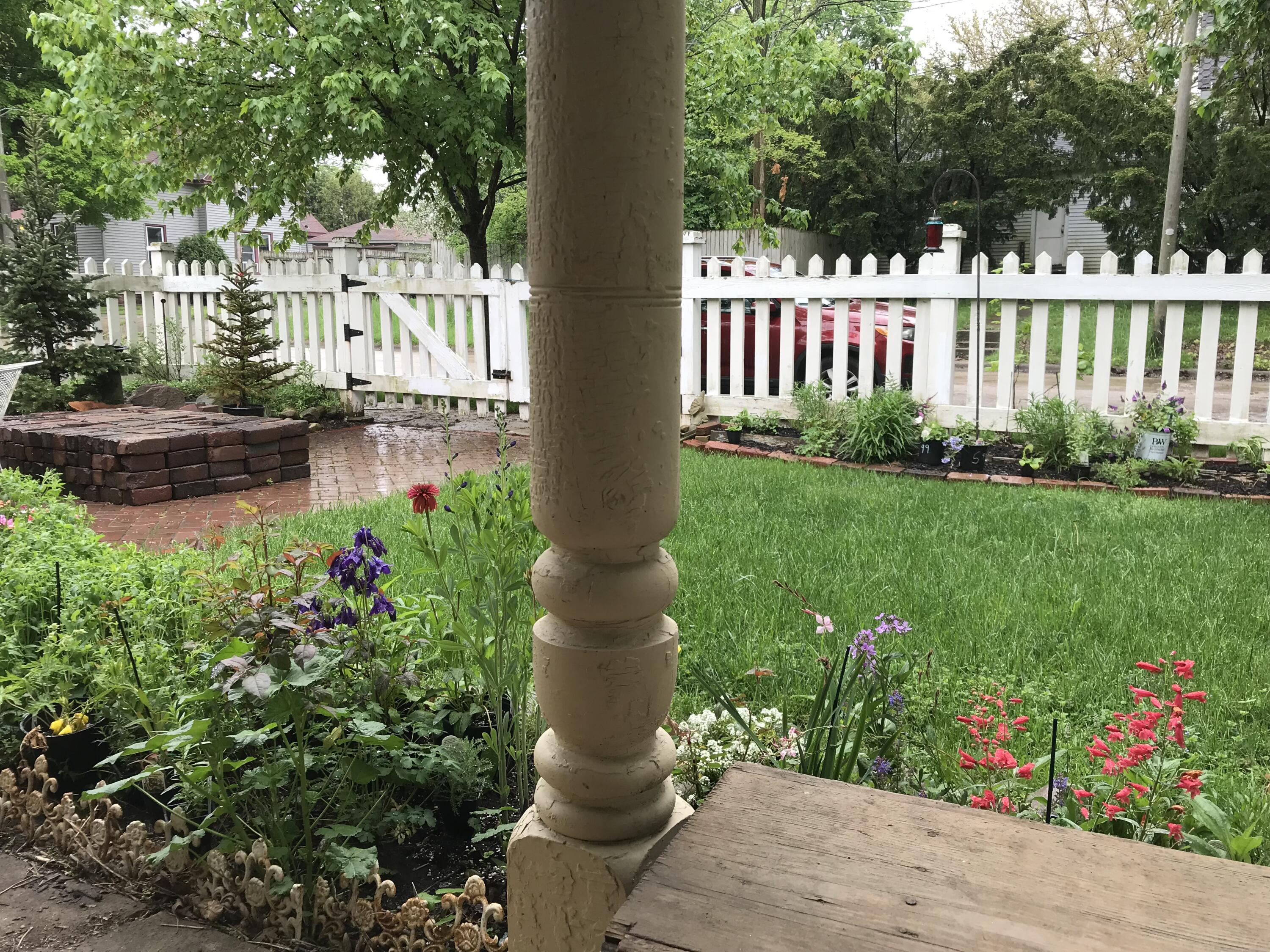 513 3rd Street La Porte, IN 46350 - Photo 3 of 27 a front view of a house with a garden