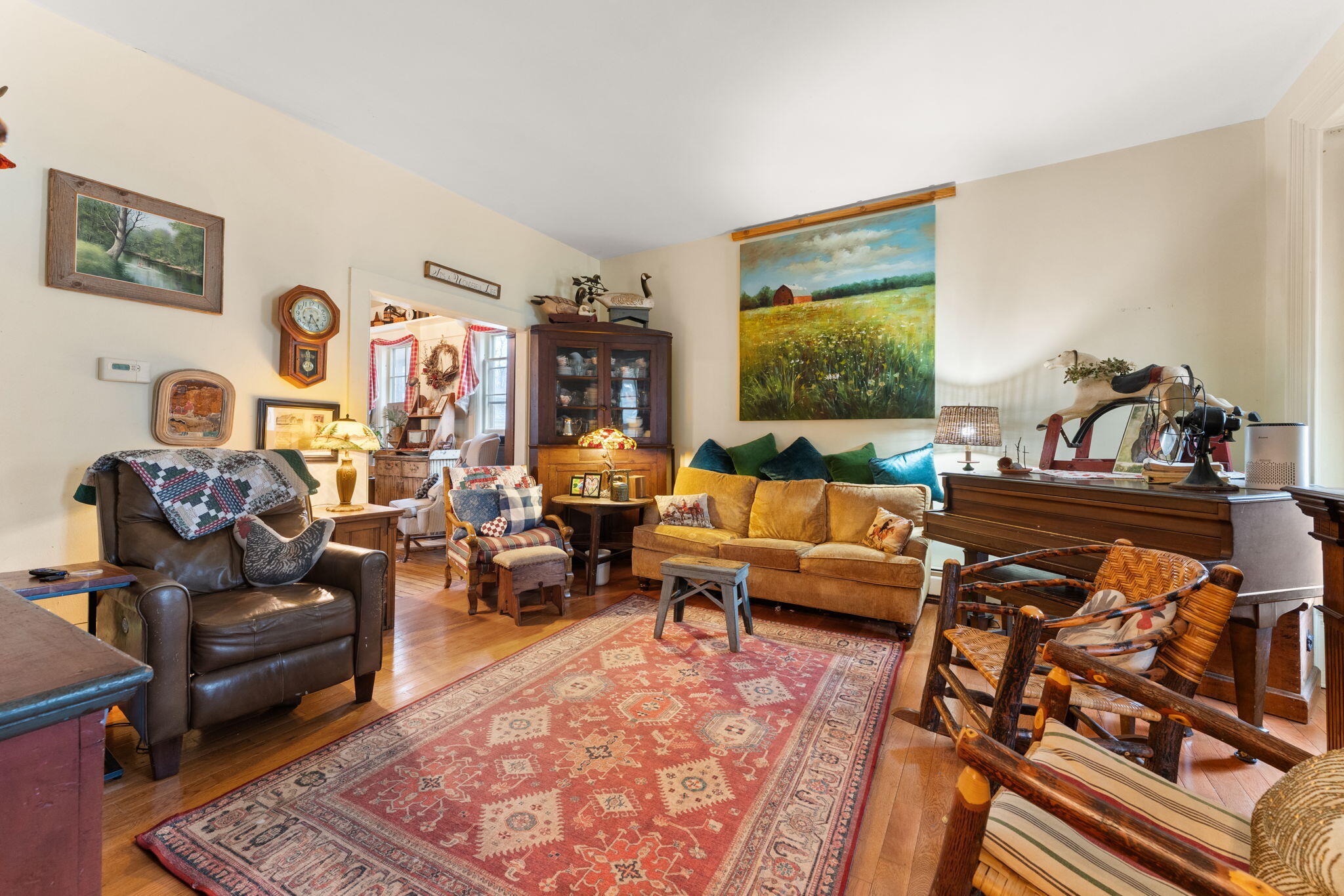 513 3rd Street La Porte, IN 46350 - Photo 5 of 27 a living room with furniture and a flat screen tv