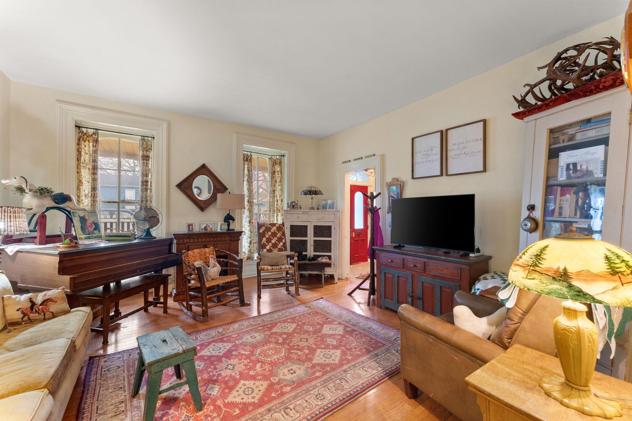 513 3rd Street La Porte, IN 46350 - Photo 6 of 27 a living room with furniture and a flat screen tv
