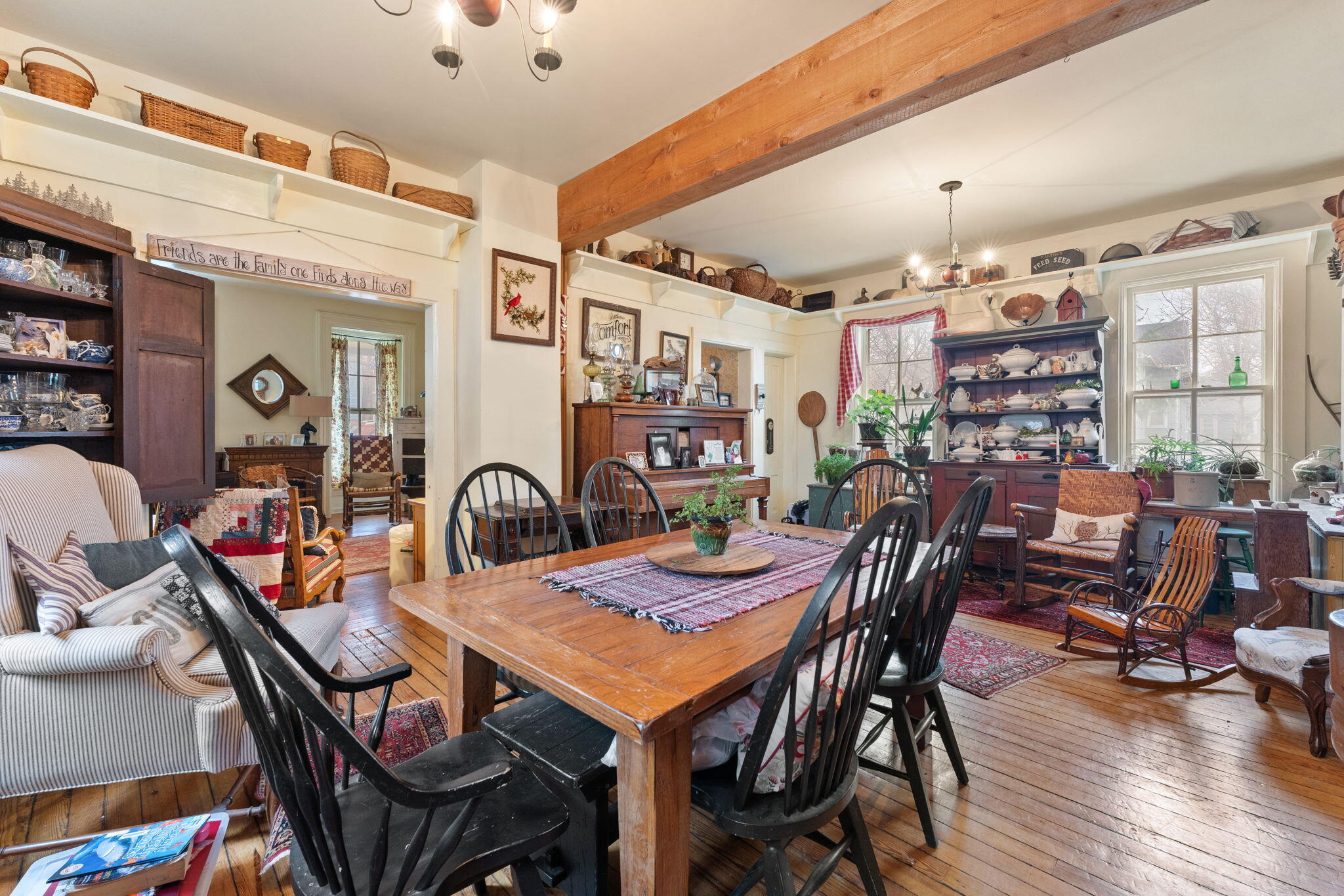 513 3rd Street La Porte, IN 46350 - Photo 9 of 27 a view of a dining room with furniture and wooden floor