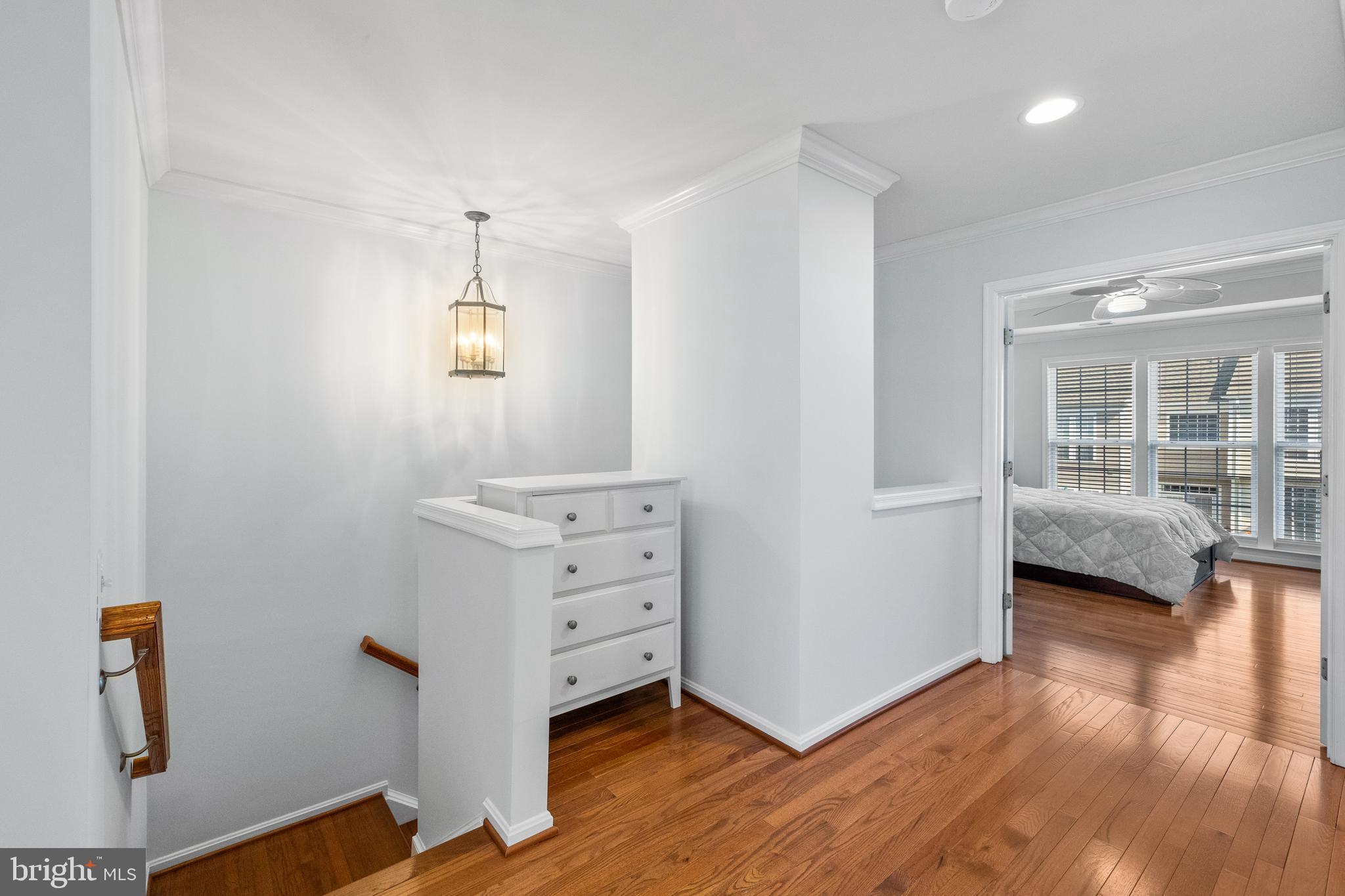 15016 Danube Way Haymarket, VA 20169 - Photo 15 of 22 a view of livingroom with hardwood floor and hallway