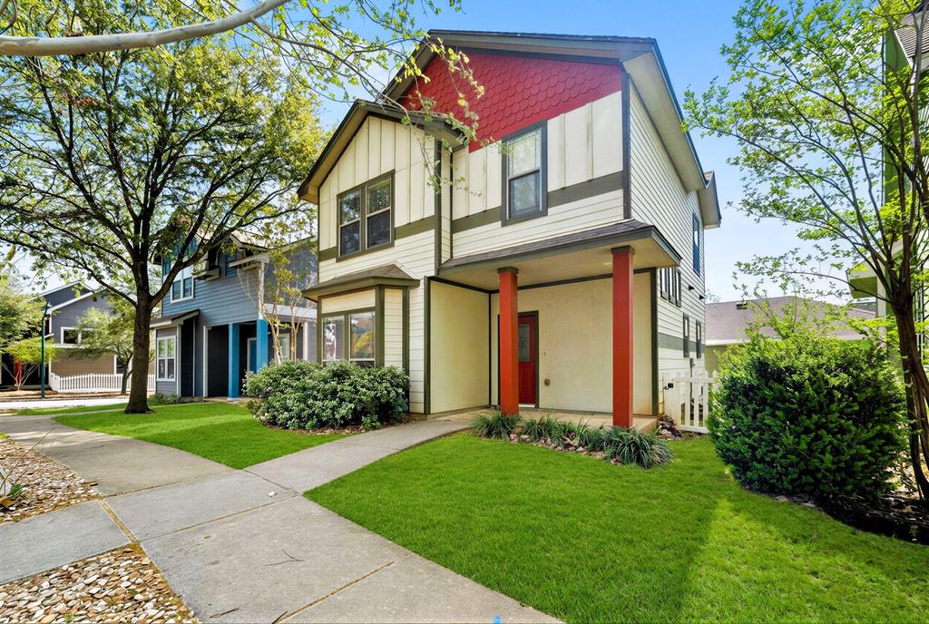 247 Cleveland Kyle, TX 78640 - Photo 11 of 19 Front of home re-imagined with new lawn