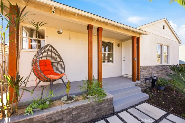 a view of outdoor space deck and patio