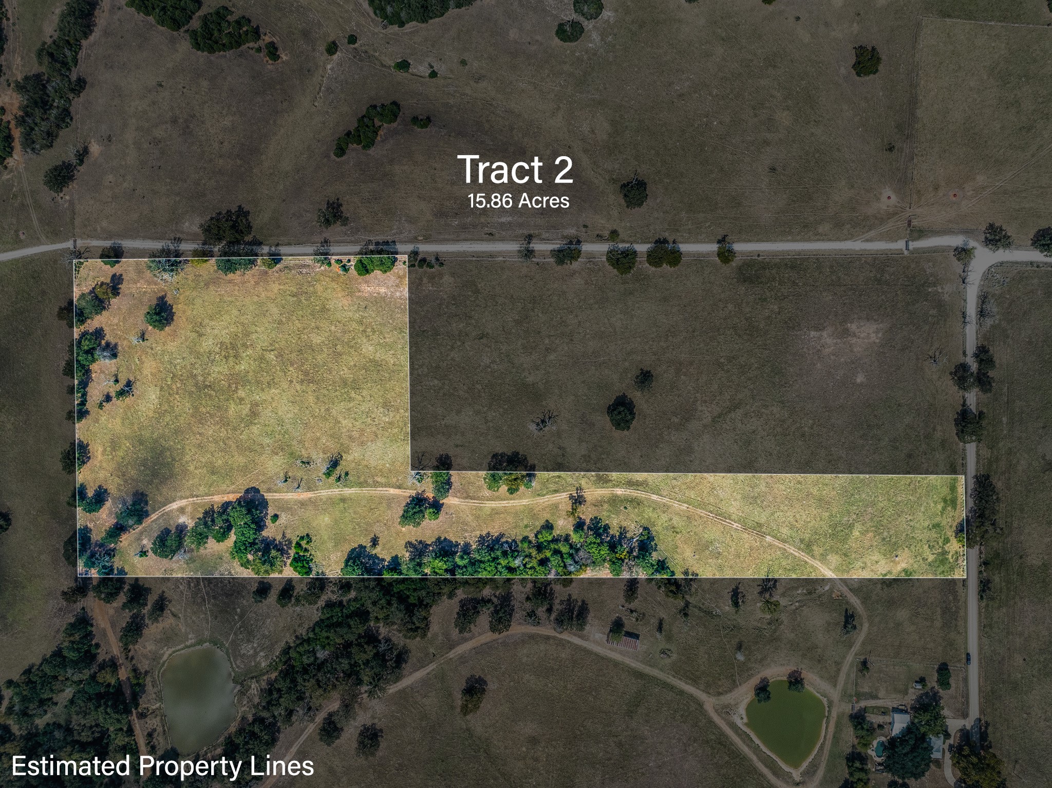 2 Rolke Ranch Road Franklin, TX 77856 - Photo 11 of 11 an aerial view of a house