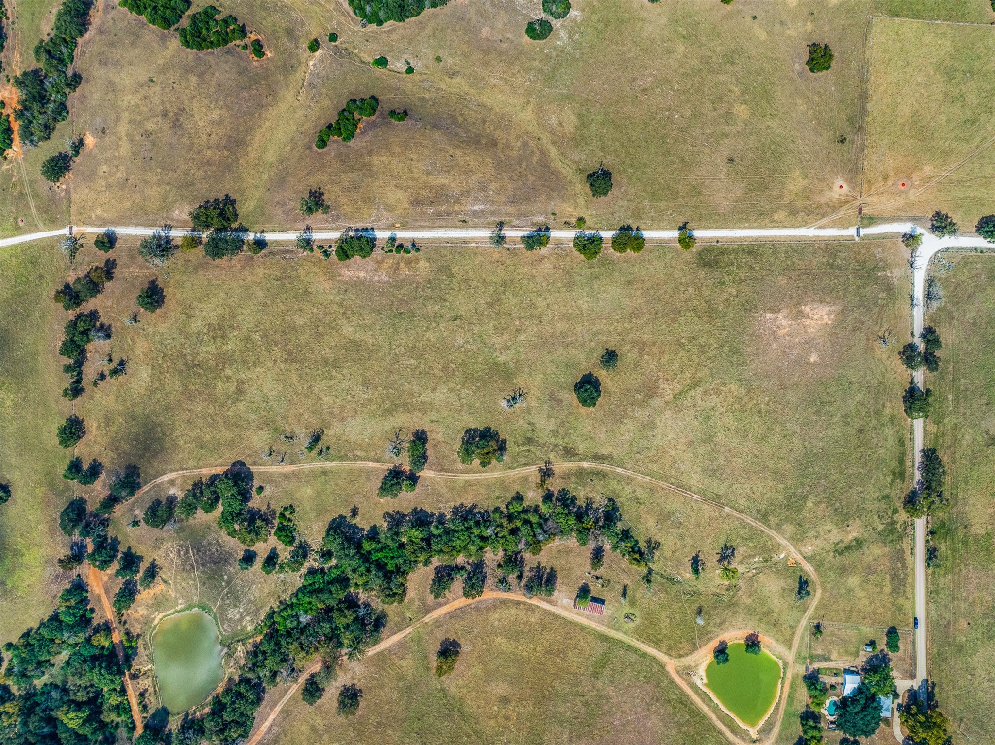 2 Rolke Ranch Road Franklin, TX 77856 - Photo 10 of 11 an aerial view of a house