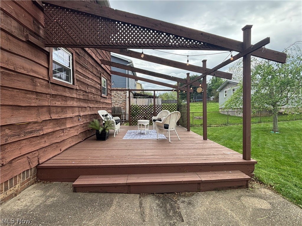 87 Cummins Street Washington, WV 26181 - Photo 38 of 45 back patio deck