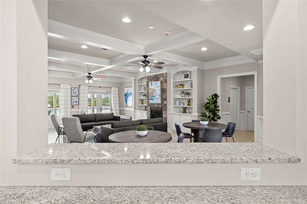 438 Abbott Road Statham, GA 30666 - Photo 55 of 56 a view of a living room and chandelier