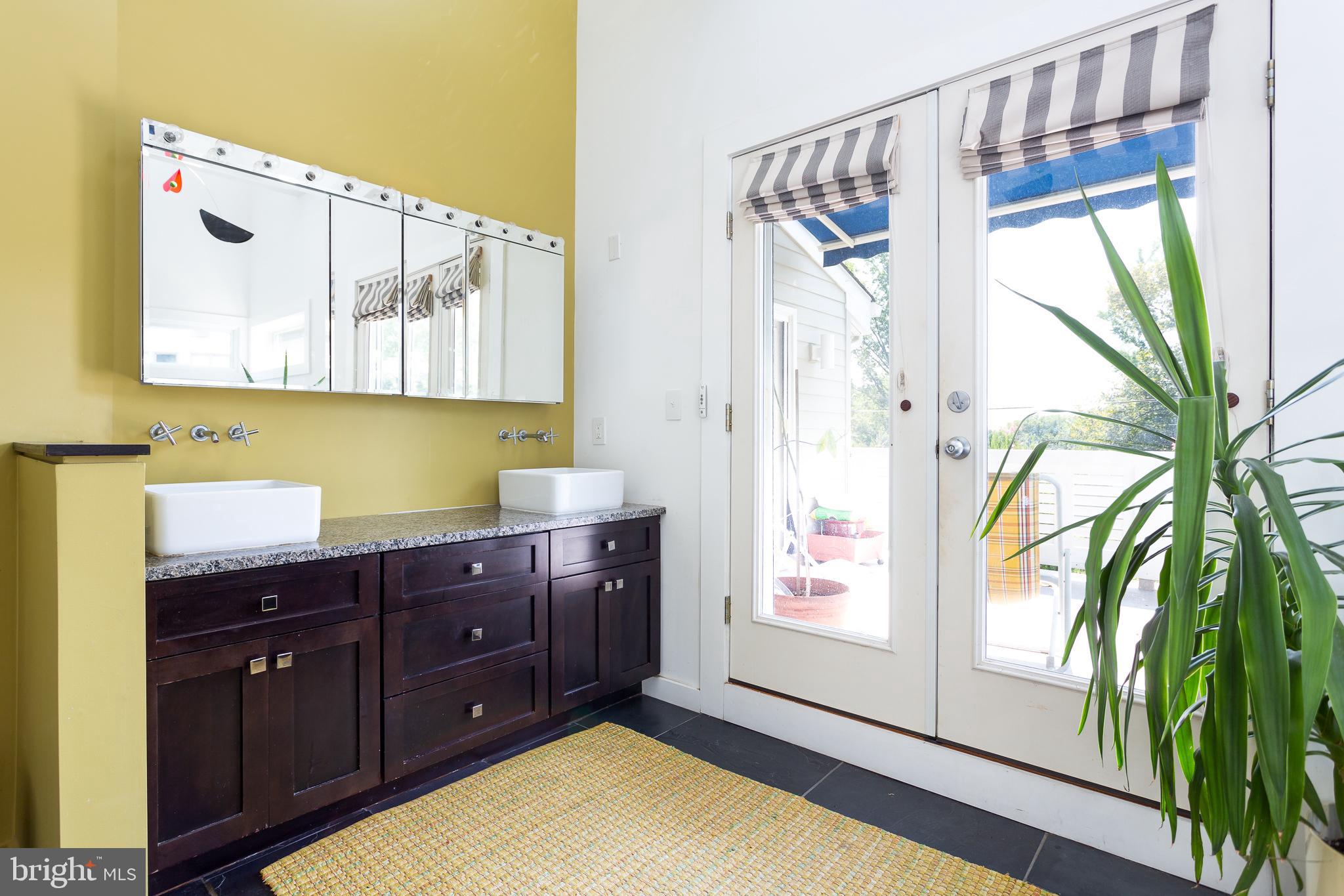 4523 Q Lane Northwest Washington, DC 20007 - Photo 33 of 55 Masterbathroom -- double sinks