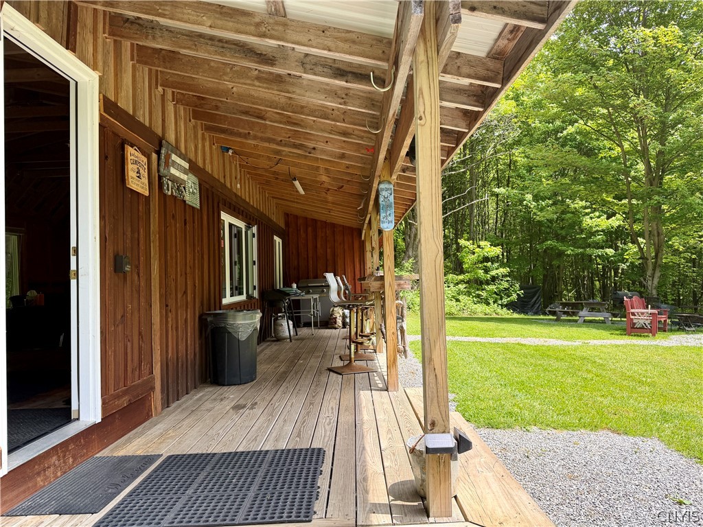 6229 Isenecker Road Leyden, NY 13309 - Photo 2 of 44 Front Porch w/ bartop