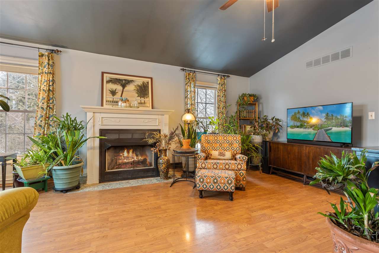 10417 Fruit Farm Road Garden Prairie, IL 61038 - Photo 8 of 25 a living room with furniture a fireplace and a flat screen tv