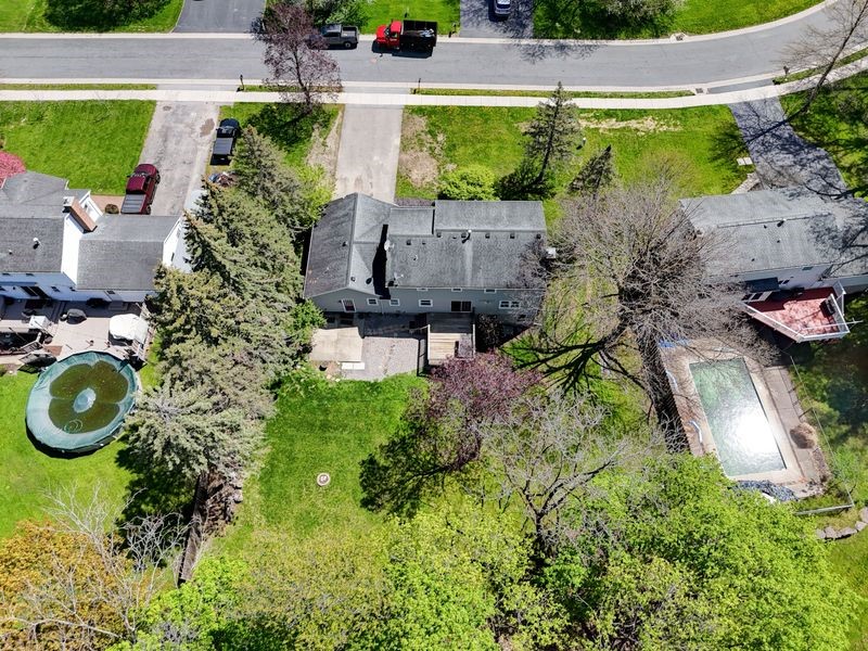 44 Latchmere Drive Victor, NY 14564 - Photo 47 of 50 AN AERIAL PERSPECTIVE SHOWCASING MATURE SHADE TREE
