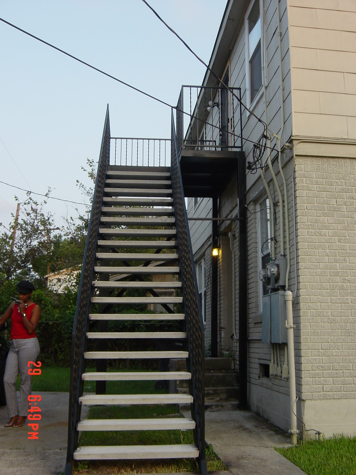2601 Wheeler Avenue Houston, TX 77004 - Photo 41 of 47 Rear stairs to upstairs (2603) unit