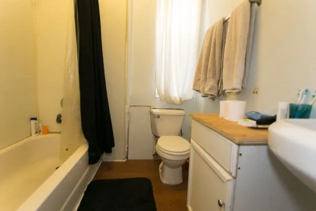 a bathroom with a sink and a bathtub