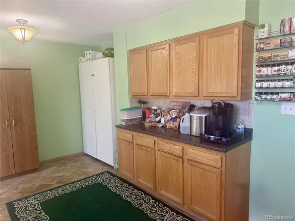 a room with storage and utility