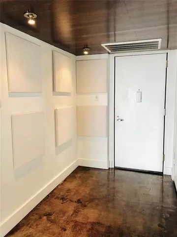 a view of empty room