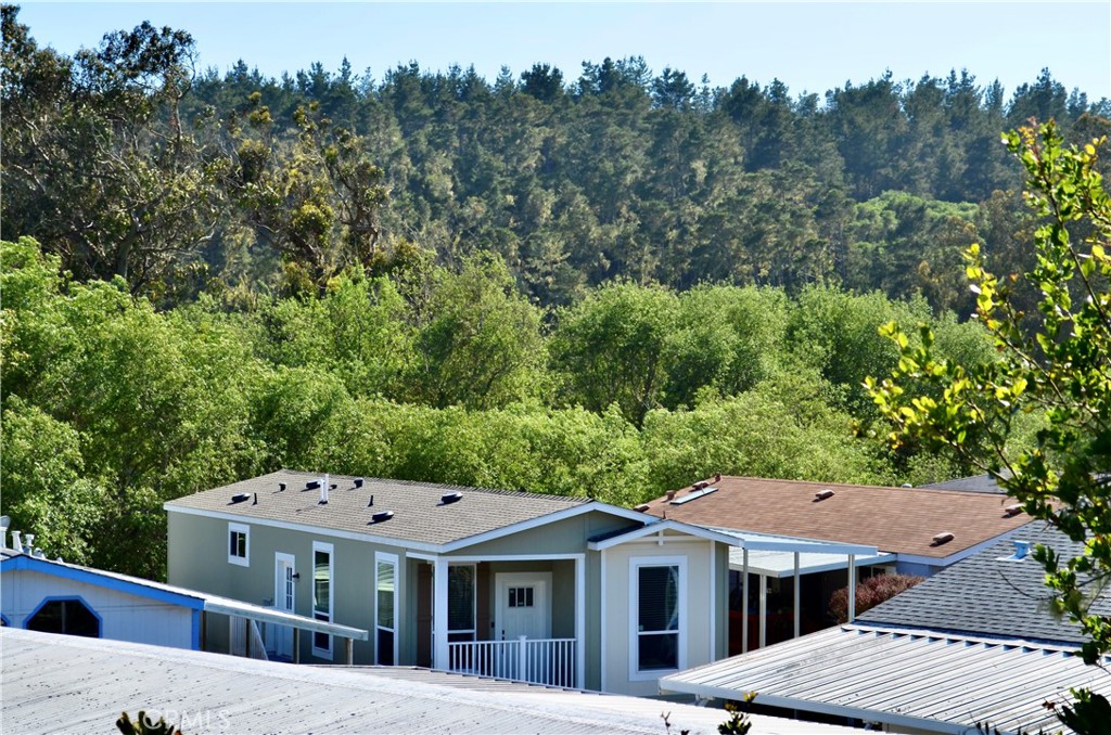 1226 Main Street, Unit 31 Cambria, CA 93428 - Photo 50 of 52 an aerial view of a house with a yard