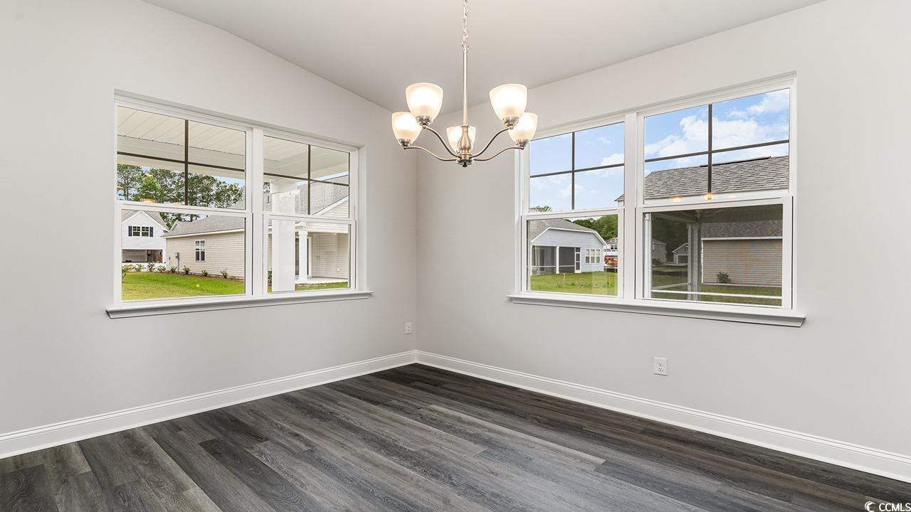 129 Fair Meadow Loris, SC 29569 - Photo 17 of 24 Spare room with dark hardwood / wood-style flooring and a healthy amount of sunlight