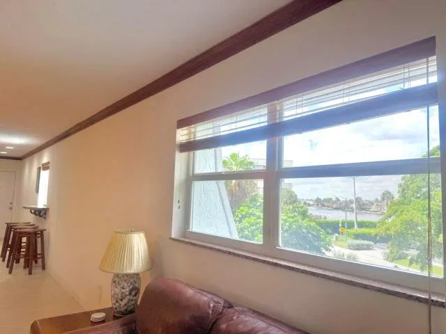 a view of a street with a house