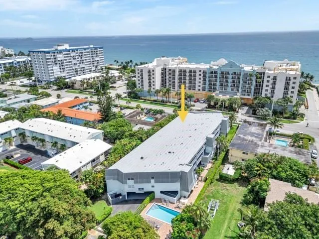 a view of an ocean and beach