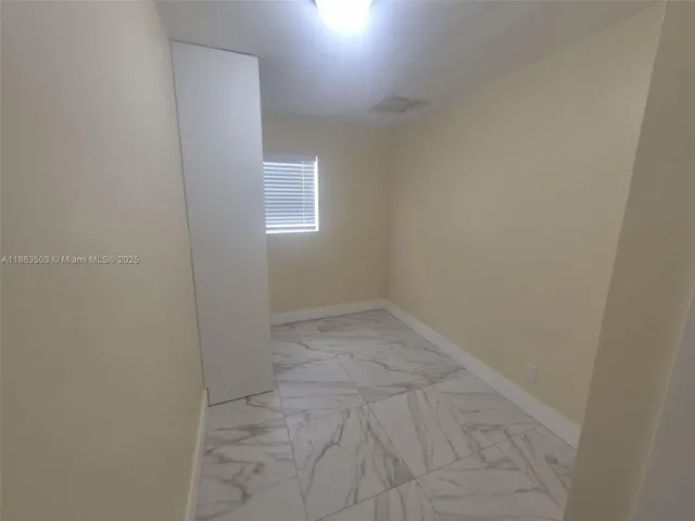 a view of empty room