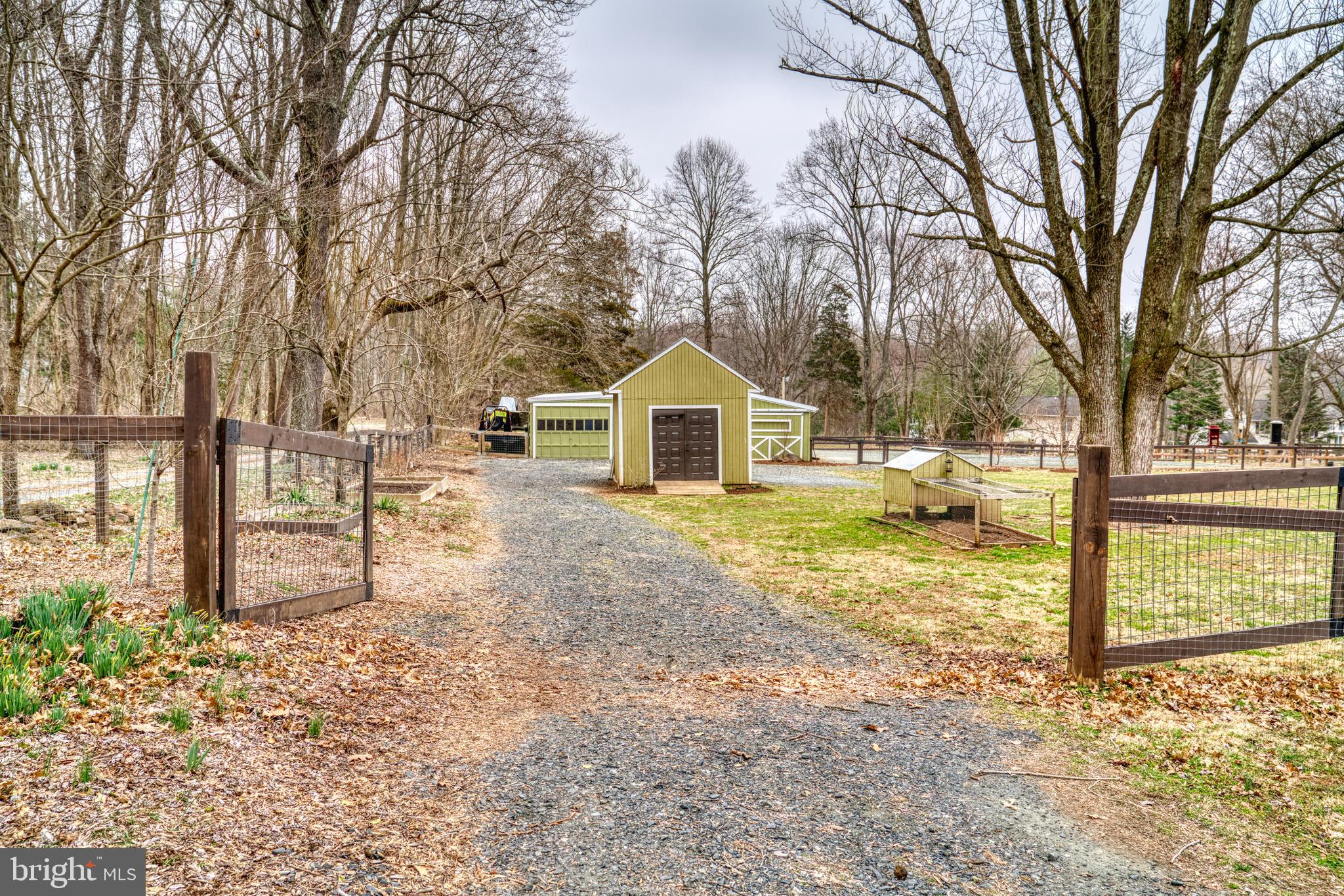 1011 Vale Road Bel Air, MD 21014 - Photo 22 of 132 Separate drive to the barn behind gaited entrance