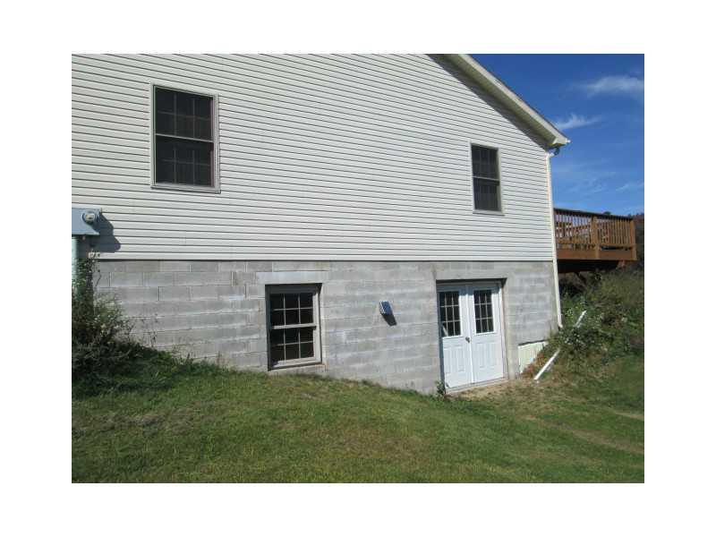 489 Sgro's Road Dayton, PA 16222 - Photo 10 of 15 Exterior Back. Walk out double doors lead to massive 1637 sqft basement.
