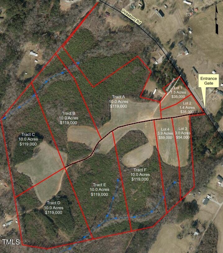 Lot 3 Vicksboro Road Henderson, NC 27537 - Photo 1 of 8 Vicksboro Rd Aerial Photo
