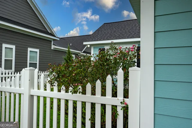 a front view of a house having yard
