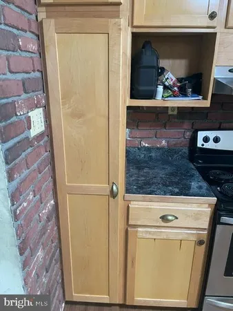 a close view of utility room