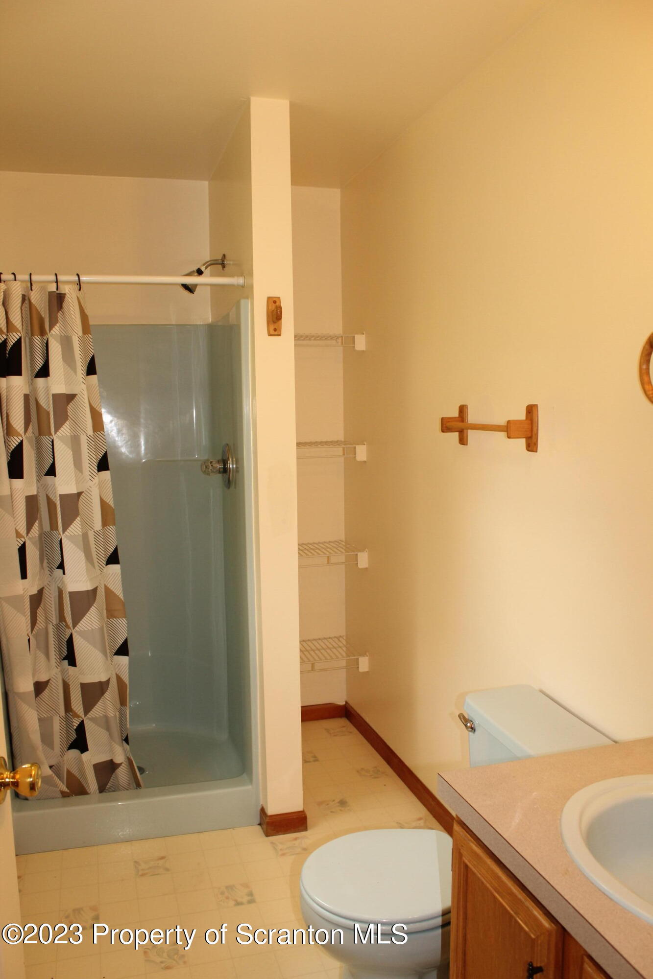 15 Jeanne Drive Tunkhannock, PA 18657 - Photo 8 of 17 a bathroom with a granite countertop sink mirror vanity and toilet