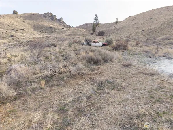a view of a dry field