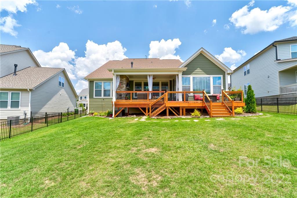 1198 Therns Ferry Drive Fort Mill, SC 29708 - Photo 27 of 48 a view of a house with a yard porch and sitting area