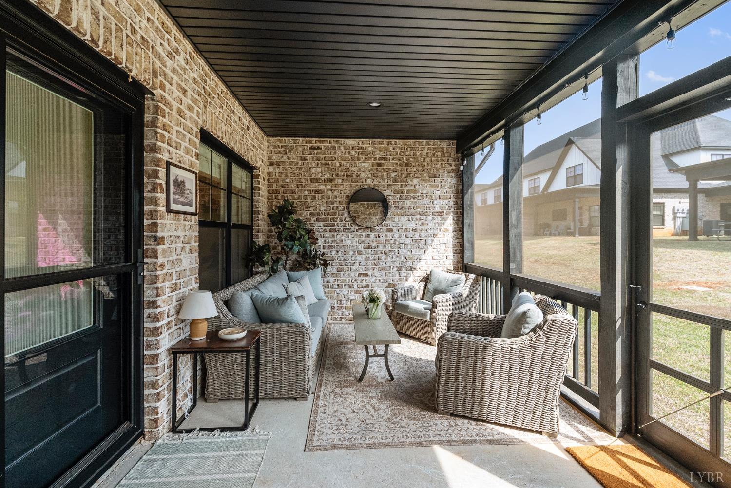 1019 North Westyn Loop Forest, VA 24551 - Photo 18 of 51 a outdoor living space with patio furniture and a fireplace