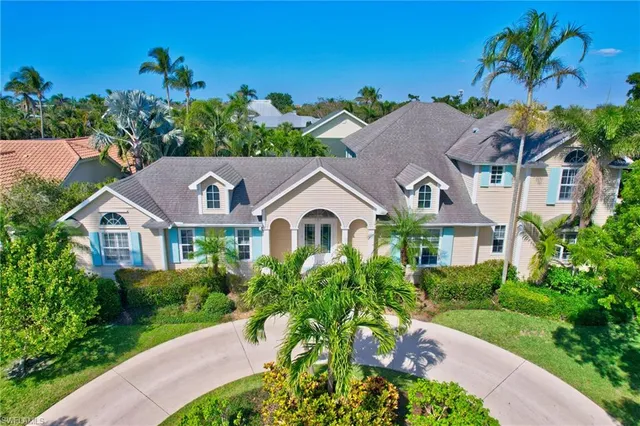 a house with a garden