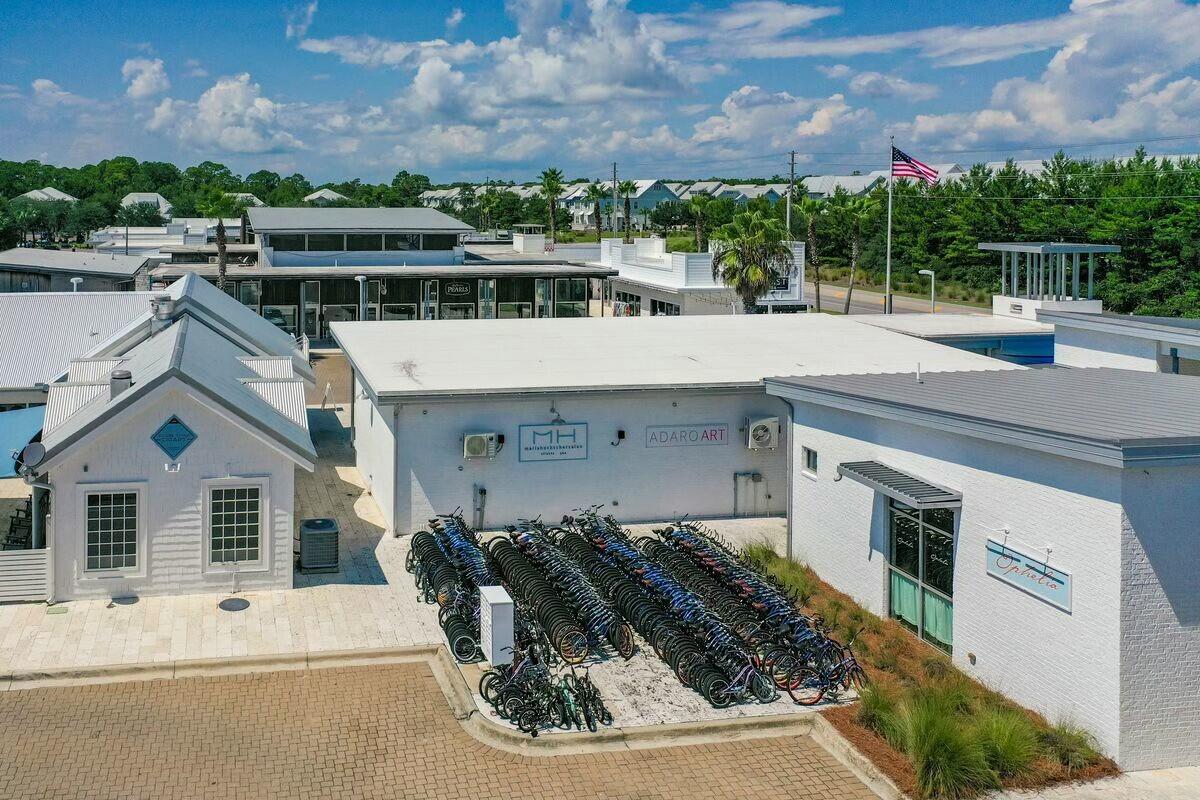 58 East Milestone Dr Inlet Beach, Unit B Inlet Beach, FL 32461 - Photo 46 of 47 a house view with a outdoor space