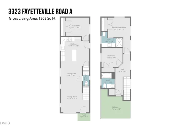 $334,500 | 3323 Fayetteville Street, Unit A, Durham, NC 27713