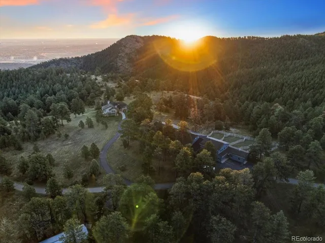 a view of a building with a hallway