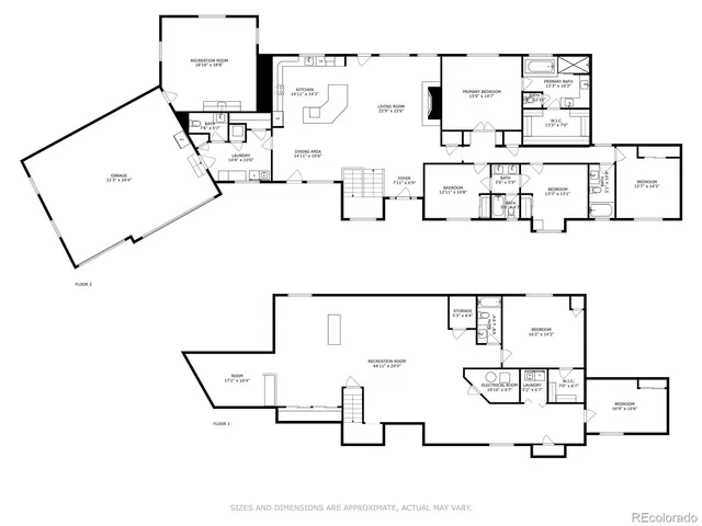 a picture of floor plan