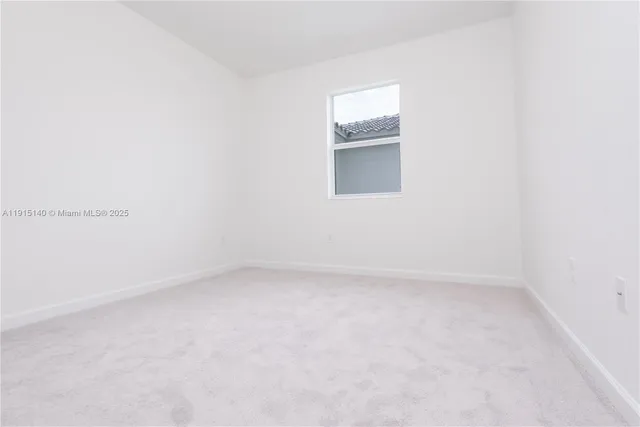 a view of empty room