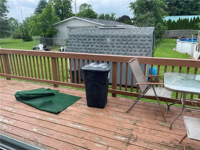 a view of deck with patio
